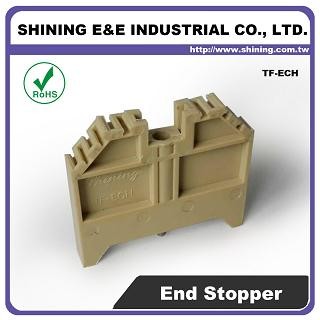 TF-ECH Пластыкавы затымак для мантажнага рэйкі 35 мм Din - TF-ECH 35-міліметровий пластиковий затискач