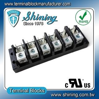 TGP-050-06A1 600V 50A 6 Pole Electrical Power Terminal Block - TGP-050-06A1 Power Terminal Block