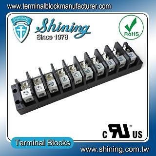 TGP-050-10A1 600V 50A 10 Pole Electrical Power Terminal Block - TGP-050-10A1 Power Terminal Block