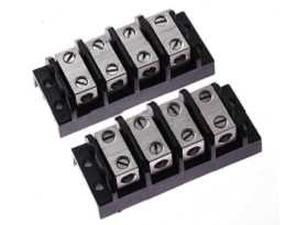 TGP-050-XXBSS Electrical Power Splicer Terminal Blocks - TGP-050-04BSS Power Splicer Blocks
