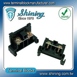 TR-20 35mm Rail Mounted Snap On Type 600V 20A Terminalis Blocus Connector
