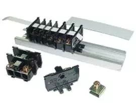 TS-seriens 25 mm DIN-skenmonterade kassetttyp terminalanslutare - TS Series 25 mm Din-skena monterade kassetttyp terminalblock