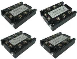 รีเลย์สเตตเทรียสามเฟสรุ่น SSR-TXXDA สำหรับกระแสตรงไปสู่กระแสสลับ - SSR-TXXDA Series ประเภท DC to AC สามเฟส Solid State Relay