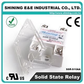 SSR-S10AA AC to AC 10A 280VAC Single Phase Solid State Relay - SSR-S10AA AC to AC 10A 280VAC SSR
