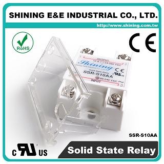 SSR-S10AA AC to AC 10A 280VAC Tek Fazlı Katı Hal Rölesi - SSR-S10AA AC'den AC'ye 10A 280VAC SSR