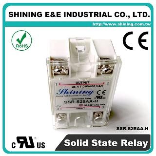 SSR-S25AA-H AC to AC 25A 480VAC Tek Fazlı Katı Hal Rölesi - SSR-S25AA-H AC'den AC'ye 25A 480VAC SSR