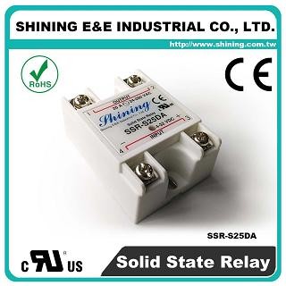 SSR-S25DA DC to AC 25A 280VAC Single Phase Solid State Relay