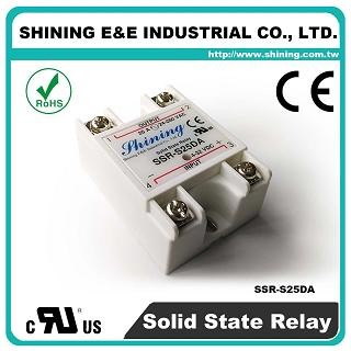 SSR-S25DA DC to AC 25A 280VAC Single Phase Solid State Relay - SSR-S25DA DC to AC 25A 280VAC SSR