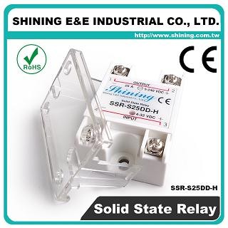 SSR-S25DD-H DC to DC 25A 120VDC รีเลย์สถานะแข็งเฟสเดียว - SSR-S25DD-H DC to DC 25A 120VDC SSR