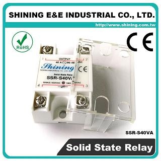 SSR-S40VA VR to AC 40A 280VAC Single Phase Solid State Relay