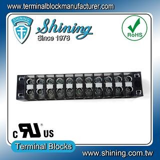 TB-31511CP Fixed Type 300V 15A 11 Position Barrier Terminal Strip - TB-31511CP Fixed Barrier Terminal Strips