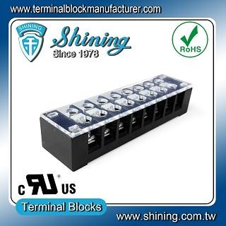 TB-32508CP Fixed Type 300V 25A 8 Position Barrier Terminal Strip - TB-32508CP Fixed Barrier Terminal Strips