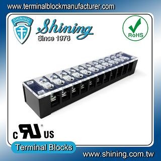 TB-32511CP Fixed Type 300V 25A 11 Position Barrier Terminal Strip - TB-32511CP Fixed Barrier Terminal Strips