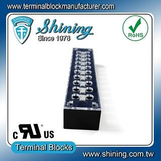 TB-33510CP Fixed Type 300V 35A 10 Position Barrier Terminal Strip - TB-33510CP Fixed Barrier Terminal Strips