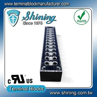 TB-33513CP Fixed Type 300V 35A 13 Position Barrier Terminal Strip