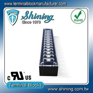 TB-33514CP Fixed Type 300V 35A 14 Position Barrier Terminal Strip - TB-33514CP Fixed Barrier Terminal Strips
