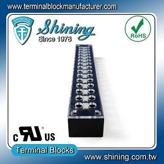 TB-33515CP Fast Type 300V 35A 15 Position Barrier Terminal Strip