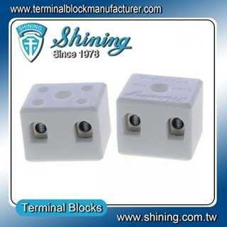 TC-202-A 20A 2 Pole Ceramic Terminal Blocks