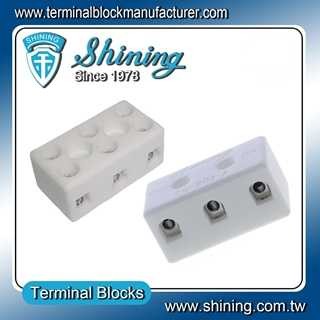 TC-203-A 20A 3 Pole Ceramic Terminal Blocks
