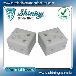 TC-652-A 65A 2 Pole Ceramic Terminal Block