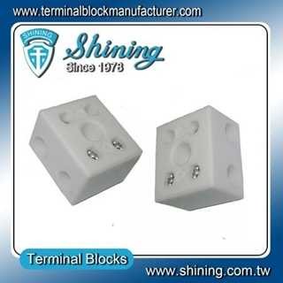 Blocco terminale ceramico a 2 poli TC-652-A da 65A
