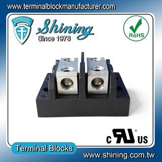 TGP-050-02BHH 600V 50A 2 Way Power Splicer Terminal Block - TGP-050-02BHH Power Splicer Terminal Block
