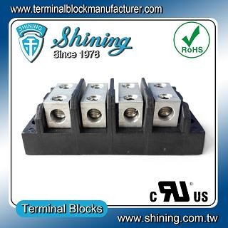 TGP-050-04BHH 600V 50A 4 Way Power Splicer Terminal Block - TGP-050-04BHH Power Splicer Terminal Block