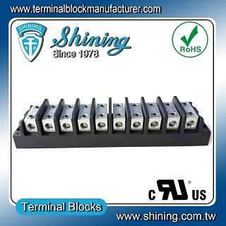 TGP-050-10BHH 600V 50A 10 Way Power Splicer Terminal Block - TGP-050-10BHH Power Splicer Terminal Block