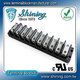 TGP-050-10BHS 600V 50A 10 Way Power Splicer Terminal Block - TGP-050-10BHS Power Splicer Terminal Block