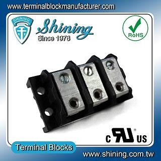 TGP-085-03BHS 600V 85A 3 Way Power Splicer Terminal Block - TGP-085-03BHS Power Splicer Terminal Block