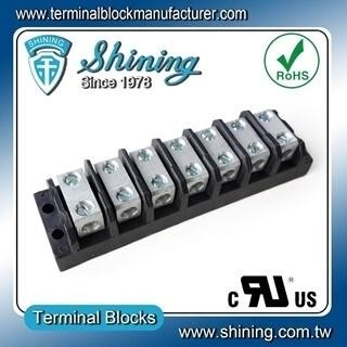TGP-085-07BSS 600V 85A 7cestný napájecí spojovací blok - TGP-085-07BSS Napájecí spojovací svorkovnice