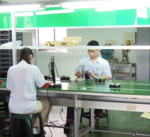 生産プロセス - . スピーカー生産ライン