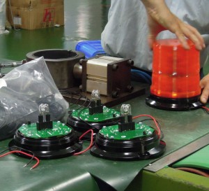 生産プロセス - . 照明セットアップ