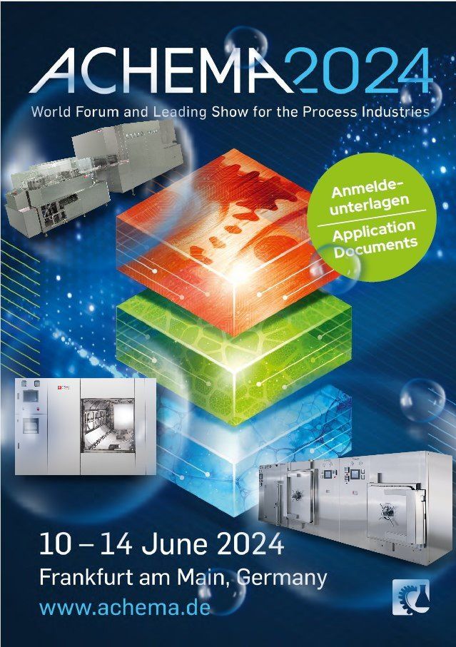 Exhibition Info. 2024 ACHEMA | PIC/S GMP Pharmaceutical Biotech ...