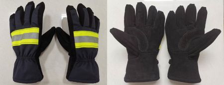Gloves wz Aramid Outer Shell and Leather Palm