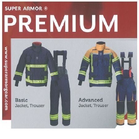 Pakaian Pemadam Kebakaran Utama dengan Kekuatan Koyak yang Tidak Tertandingi