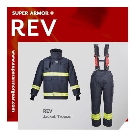 Ultra Light and Antiviral Fire Fighting Suit