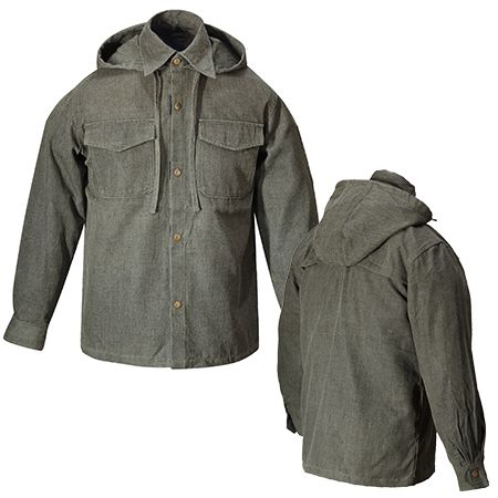 welding jacket with hood pan oxidized fiber blended to offer great flame resistance
