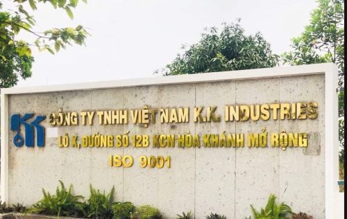 NUOVA FABBRICA:
VIETNAM KK INDUSTRIES CO.,LTD
Indirizzo: Lot X, Road 11B, Hoa Khanh Open IP, distretto di Lien Chieu, città di Da Nang, Vietnam