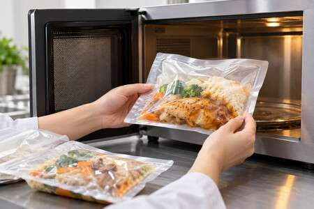 Microwave Food Packaging detail