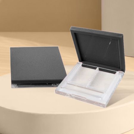 Two-color Makeup Compact Packaging | Eco-Friendly Paper Cosmetics ...