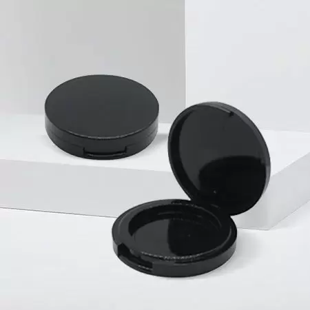PCR Makeup Compact - PCR material Round compact cosmetics package