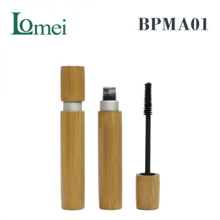 Bambusz szempillaspirál palack tubus-BPMA01-11g-Kozmetikai bambusz csomagolás