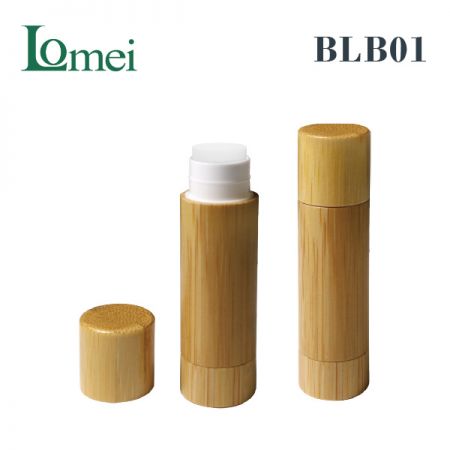 หลอดลิปสติกทำจากไม้ไผ่-BLB01-5กรัม-บรรจุภัณฑ์ไม้ไผ่สำหรับเครื่องสำอาง
