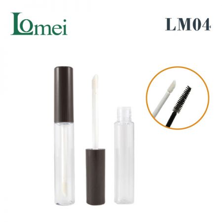 Tubo di flacone di mascara in alluminio LM04-8.5g-Confezione del tubo di flacone di mascara