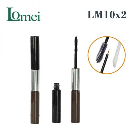 Double Head Mascara Bottle Tube - LM10 x 2-4g x 2-Mascara Bottle Tube