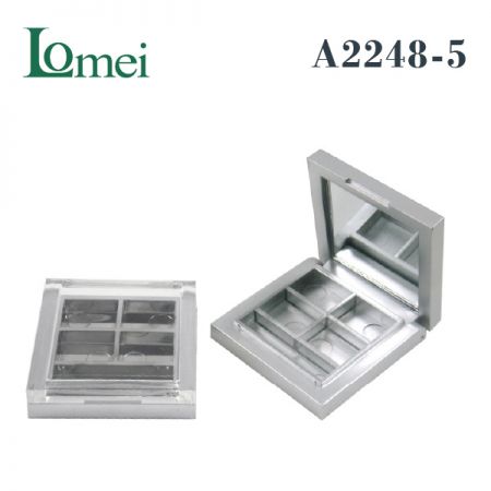 Cosmetico compatto a quattro colori - A2248-5-1.5g-Pacchetto cosmetico compatto