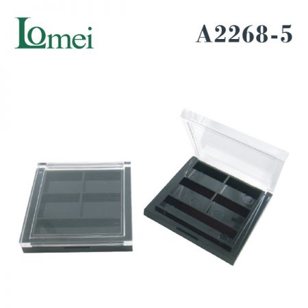 Cosmetico compatto a quattro colori - A2268-5-1.2g-Pacchetto cosmetico compatto