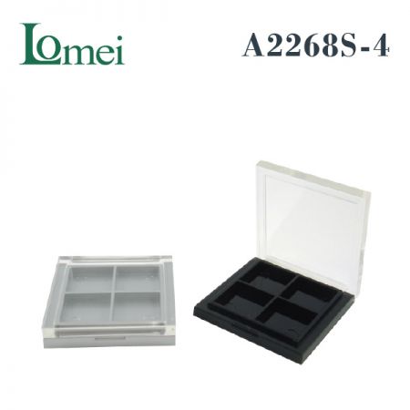 Maquillage compact quadrichromie - A2268S-4-1.2g-Emballage de maquillage compact