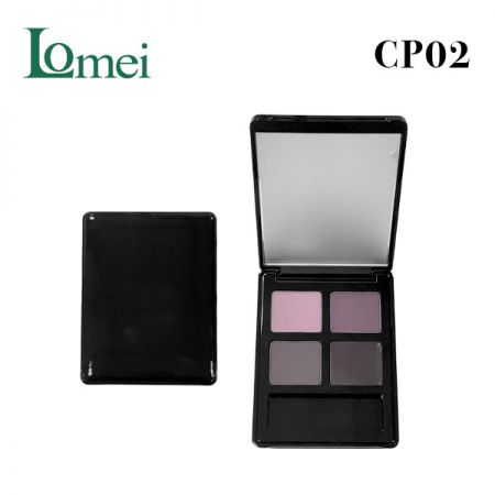 Compatto per trucco quattro colori - Pacchetto compatto per trucco CP02-4g